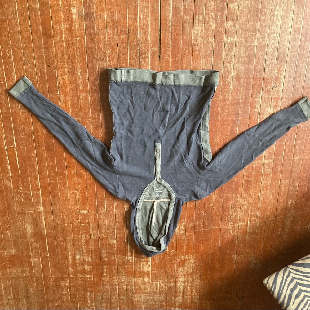 Grey hooded long sleeve